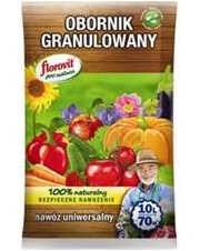 FLOROVIT pro natura obornik granulowany owczy 10 L