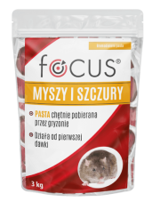 Focus Trutka na myszy i szczury - pasta 3 KG