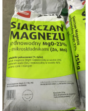 SIARCZAN magnezu JEDNOWODNY 25 Kg