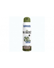 BROS spray na odzież - odstrasza i zabija kleszcze 90 ML