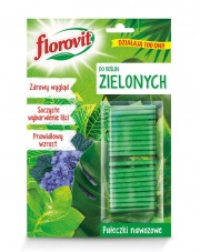 FLOROVIT pałeczki nawozowe do roślin zielonych 20 G