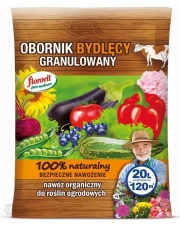 FLOROVIT pro natura obornik bydlęcy granulowany 20 L