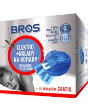 BROS elektro + wkłady na komary 10 wkładów