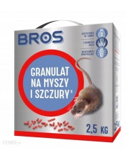 BROS granulat na myszy i szczury 2,5 KG