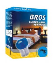 BROS elektro + płyn na komary 60 nocy