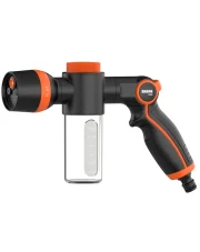 PISTOLET ZRASZAJĄCY do węża ogrodowego z dozownikiem Shark Tools