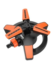 ZRASZACZ OGRODOWY obrotowy do węża 3-ramienny 15 dysz Shark Tools