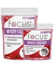 FOCUS Trutka na myszy i szczury - ziarno 1 KG