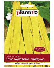 POLAN / PlantiCo Fasola zw. tyczna Phaseolus vulgaris Goldmarie 10G.