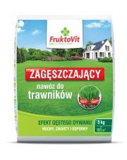 FRUKTOVIT PLUS nawóz zagęszczający do trawników 5 KG