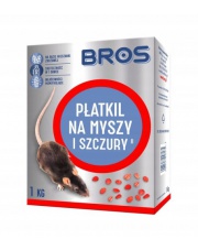 BROS płatkil na myszy i szczury 1 KG