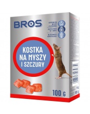 BROS kostka na myszy i szczury 100 G