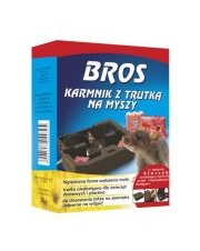 BROS karmnik z trutką na myszy